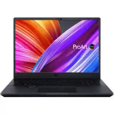 Laptop ASUS ProArt Studiobook 16 OLED H7600ZX-L2017X, Intel Core i7-12700H, 16inch, RAM 32GB, SSD 2x 1TB, Intel Iris Xe Graphics, Windows 11Pro, Mineral Black